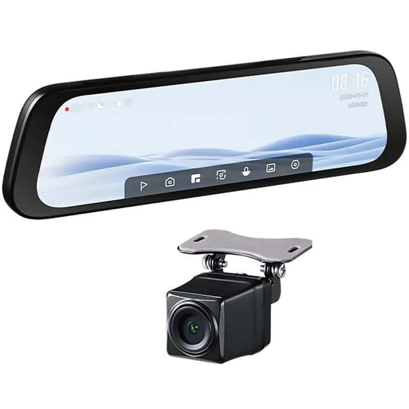 70mai S500 + RC13 videoregistraator, 3K, 128 GB, must