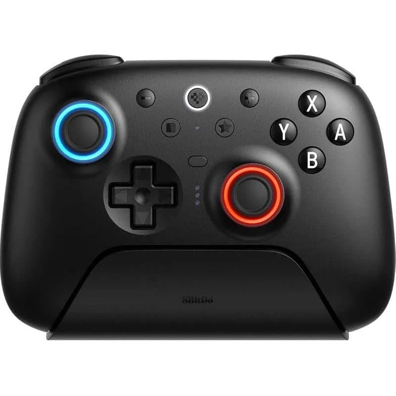 8BitDo Ultimate 2, must - juhtmevaba mängupult