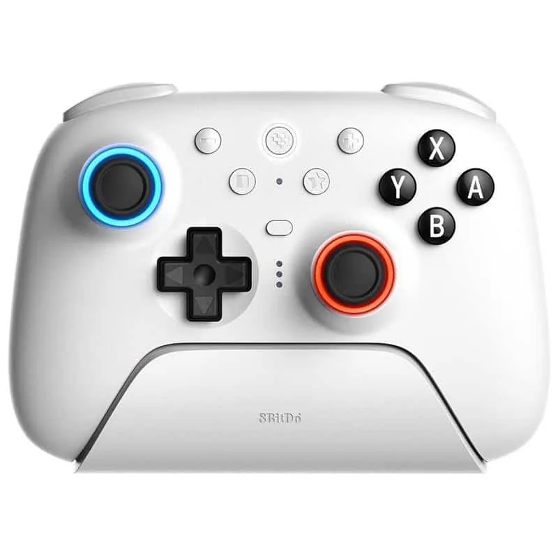 8BitDo Ultimate 2 valge juhtmevaba mängupult