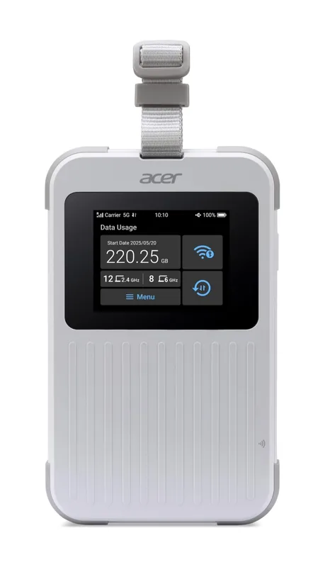 Acer Connect M6E 5G mobiilne WiFi ruuter, 8000mAh aku