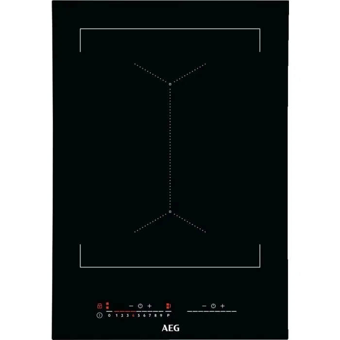 AEG IKE42640KB integreeritav induktsioonpliidiplaat 36 cm, 2 tsooni, must