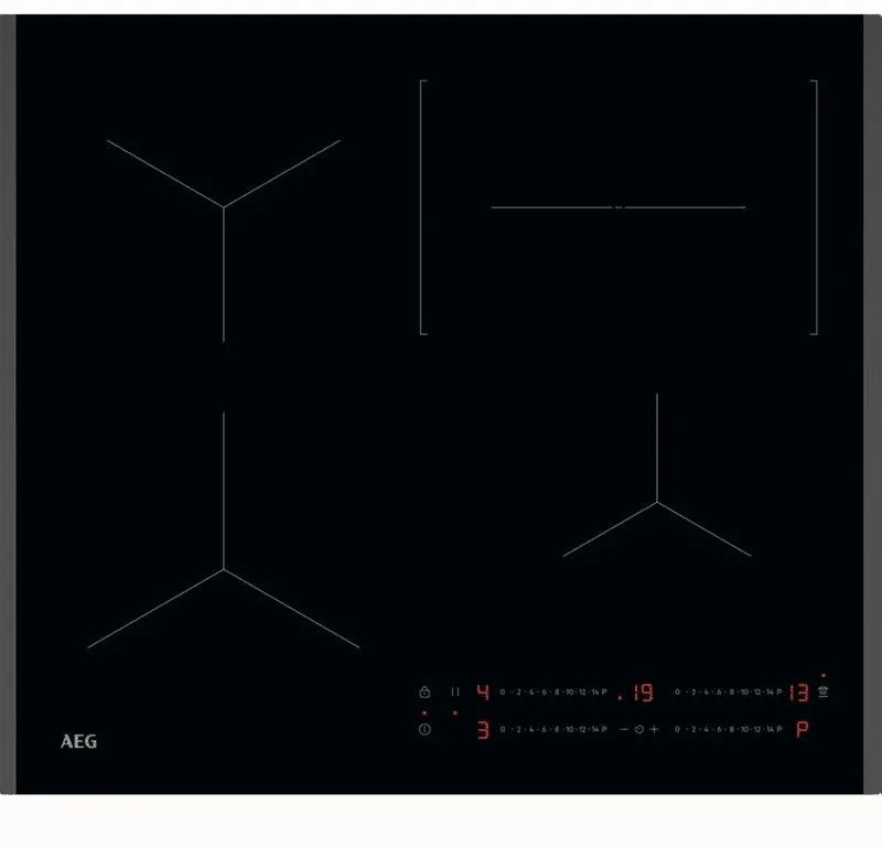 AEG TO64IC0SFB induktsioonpliidiplaat 59 cm Hob2Hood must