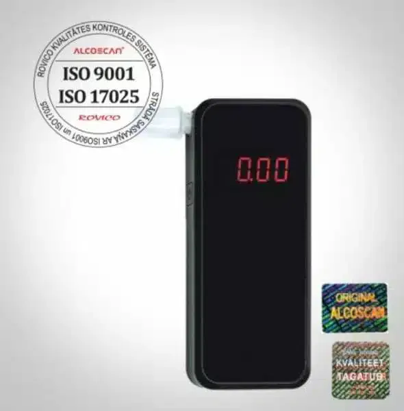 Alcoscan Galaxy ALGALAXY alkomeeter, elektrokeemiline andur