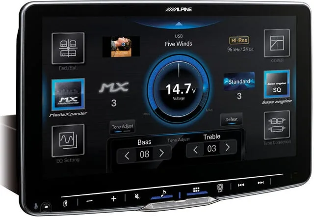 Alpine ALP-ILX-F905D ILX F905D Halo9 9" multimeedia süsteem
