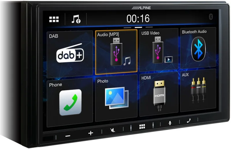 Alpine iLX-W690D 7" auto multimeediasüsteem Apple CarPlay ja Android Auto