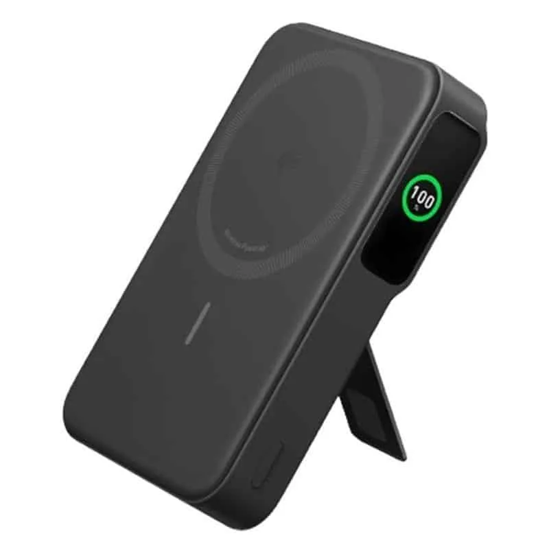 Anker MagGo A1654G11 magnetiline akupank, 10000 mAh, must
