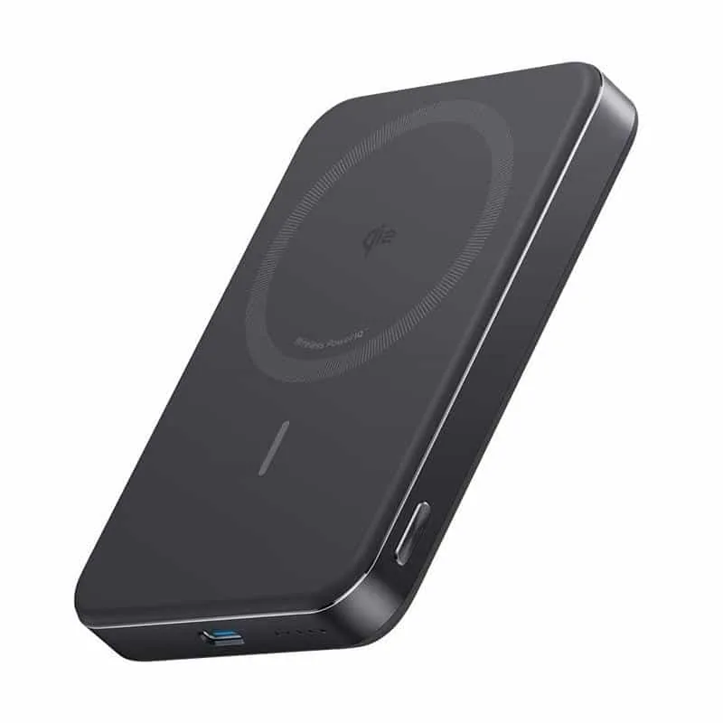 Anker MagGo Slim A1664H11 magnetiline akupank, 10000 mAh, must