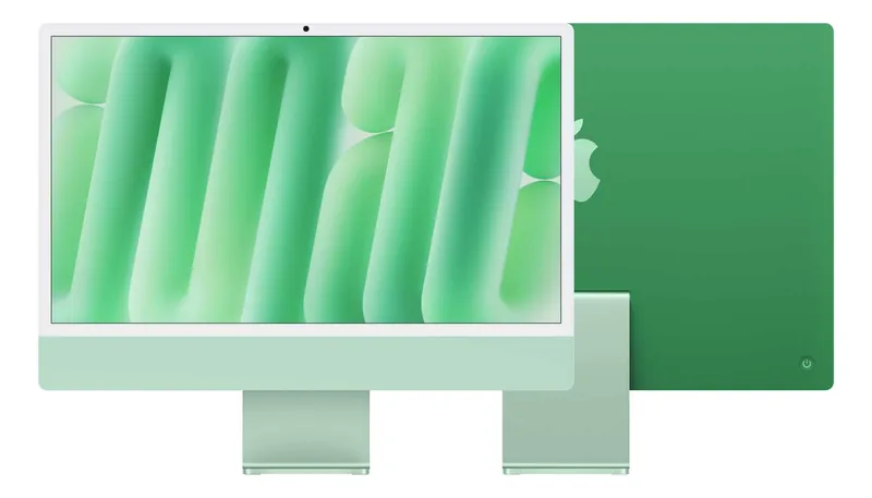 Apple iMac MD2Q4KS/A 24" M4 lauaarvuti, roheline