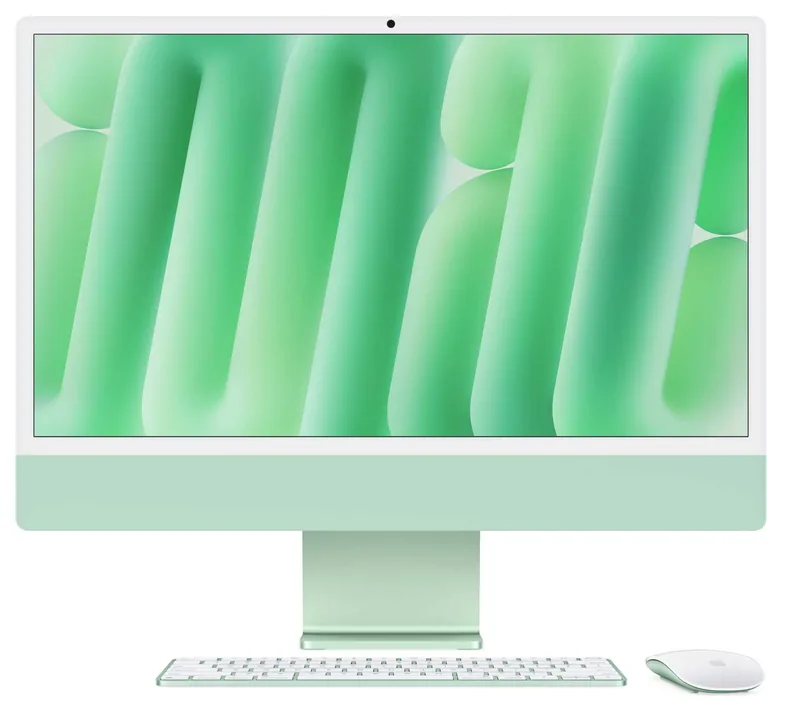 Apple iMac MD2Q4ZE/A 24" kõik-ühes arvuti M4 kiibiga, 24GB RAM, 512GB SSD, roheline