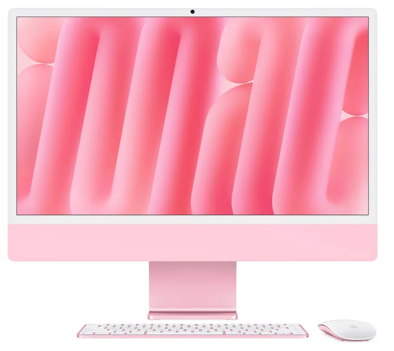 Apple iMac MWUG3KS/A 24" M4 kõik-ühes arvuti, 16GB RAM, 256GB SSD, roosa
