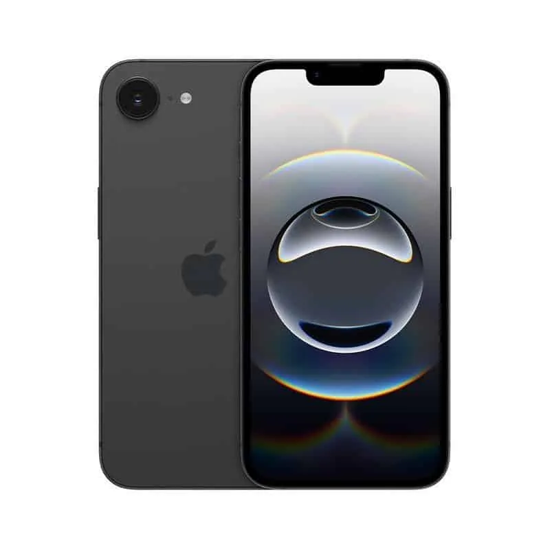 Apple iPhone 16e, 128 GB, must - Nutitelefon