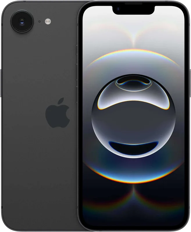 Apple iPhone 16e nutitelefon 128GB, must (MD1Q4HX/A)