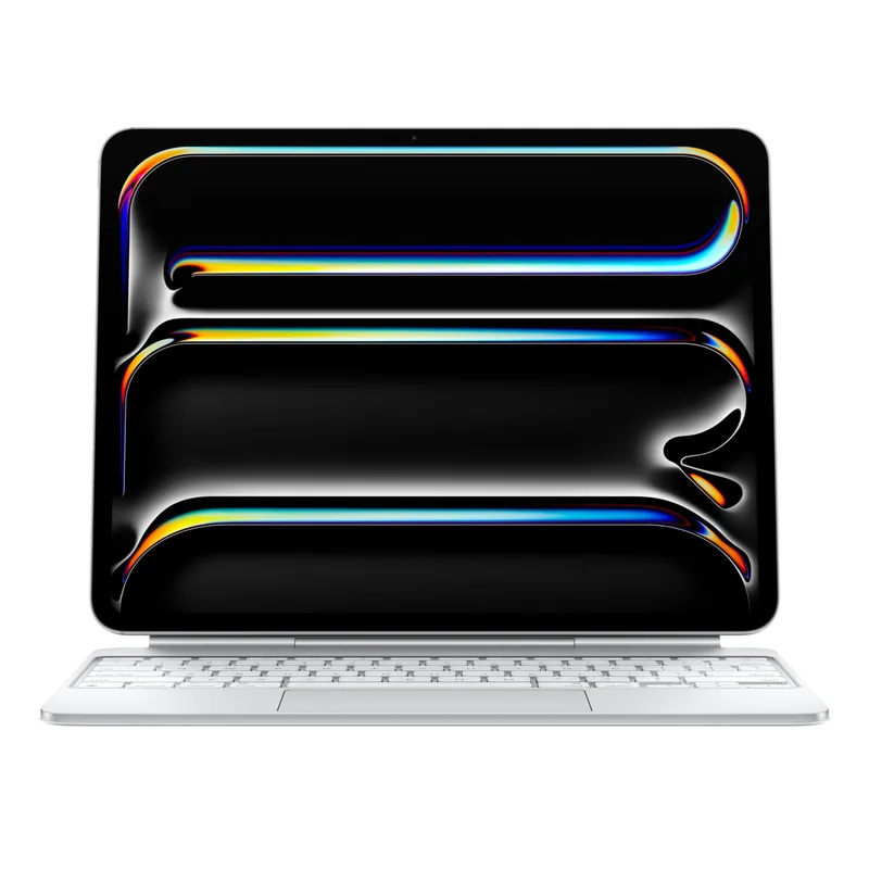 Apple Magic Keyboard MWR43RS/A iPad Pro 13" (M4) 2024, RUS, valge