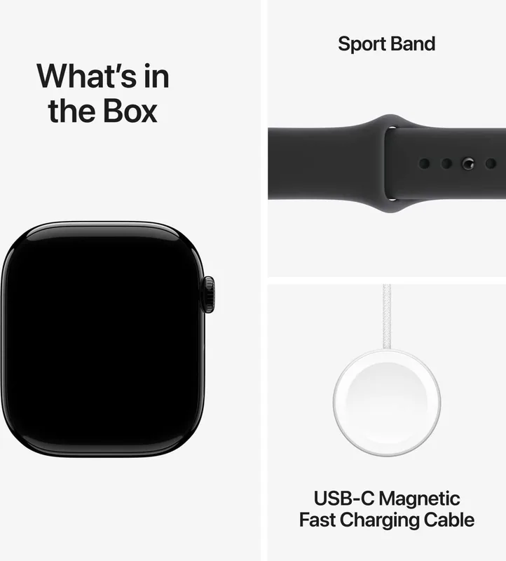 Apple MEUW4ET/A Watch 11 nutikell 46mm GPS, must