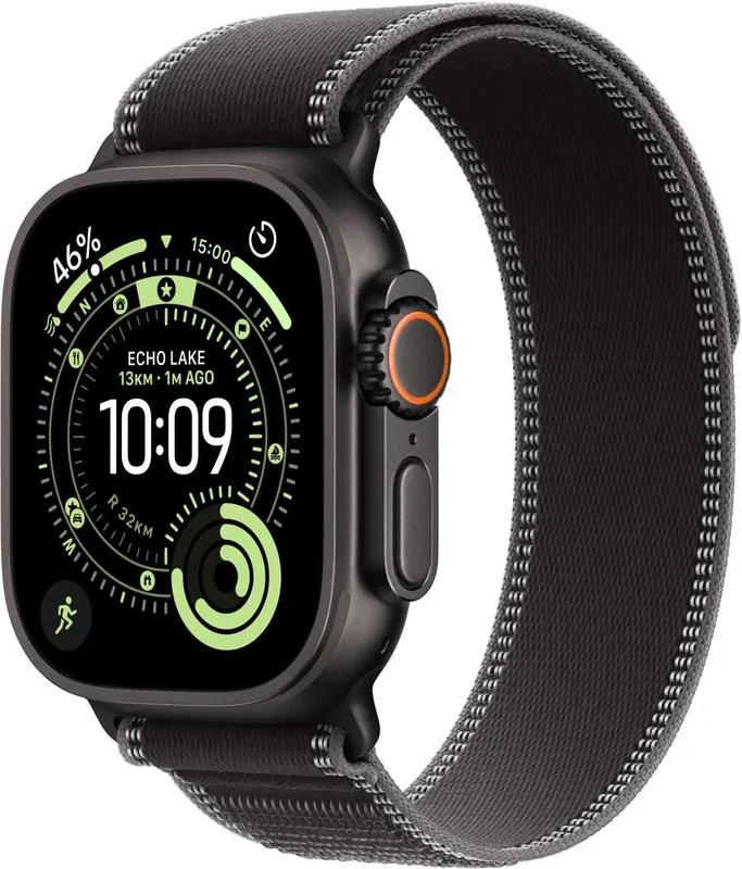 Apple MF1D4ET/A Watch Ultra 3 nutikell 49mm must titaan