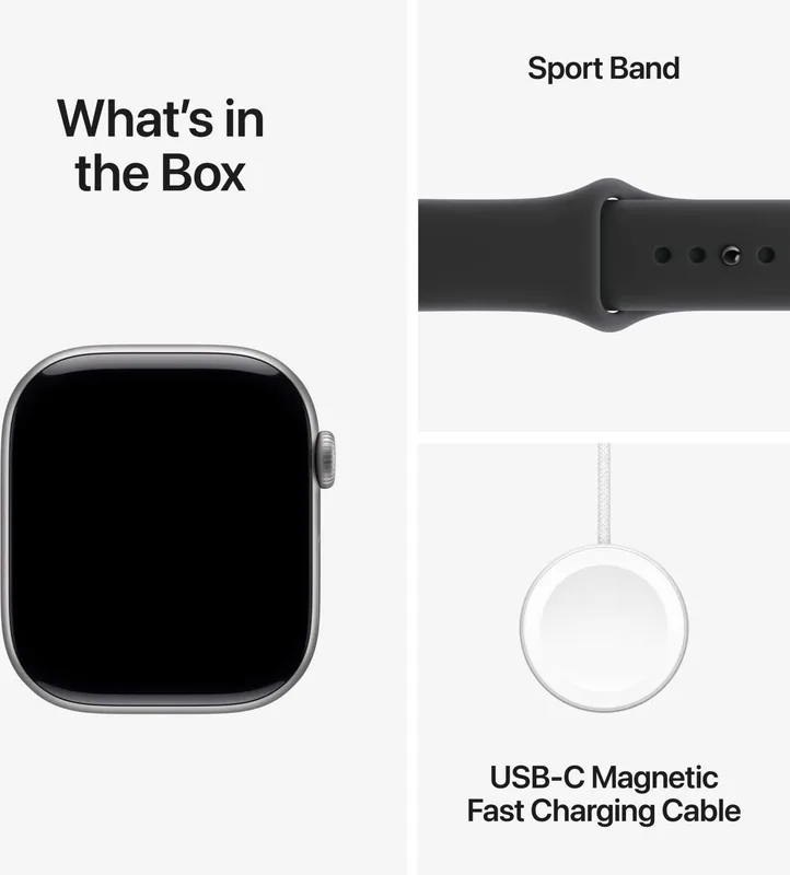Apple MF8A4ET/A Watch 11 nutikell, 42mm GPS+Cellular, tumehall
