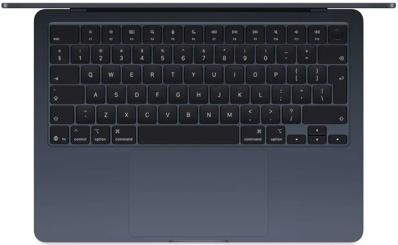 Apple MW123KS/A MacBook Air 13" 2025 M4 10-tuumaline must
