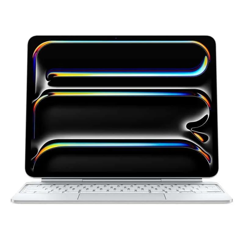 Apple MWR43S/A Magic Keyboard iPad Pro 13" 2024 klaviatuur, valge