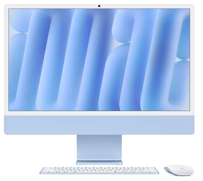 Apple MWV33RU/A iMac 24" 2024 M4 10-core 16GB 512GB sinine