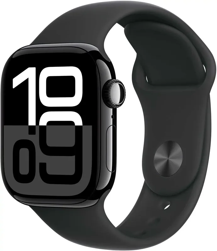 Apple MWX63ET/A Watch 10 LTE 42mm nutikell, must