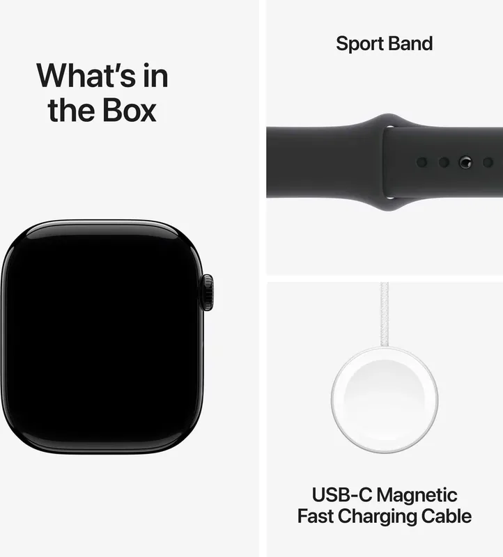 Apple MWY43ET/A Watch Series 10 nutikell, 46mm LTE, must