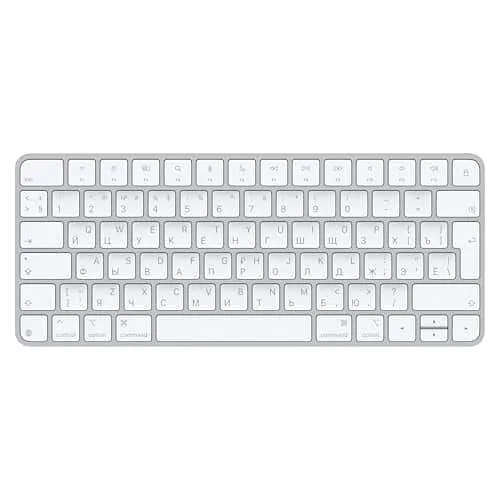 Apple MXCL3RS/A Magic Keyboard juhtmevaba klaviatuur, RUS paigutus, valge