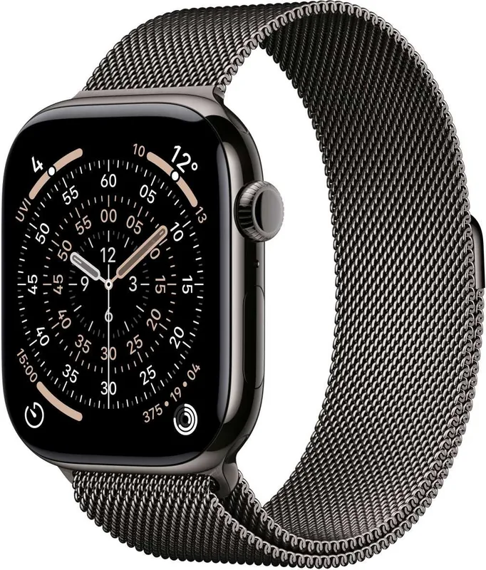 Apple Watch 11 MFD44ET/A 46mm GPS+Cellular titaankere Milanese rihm