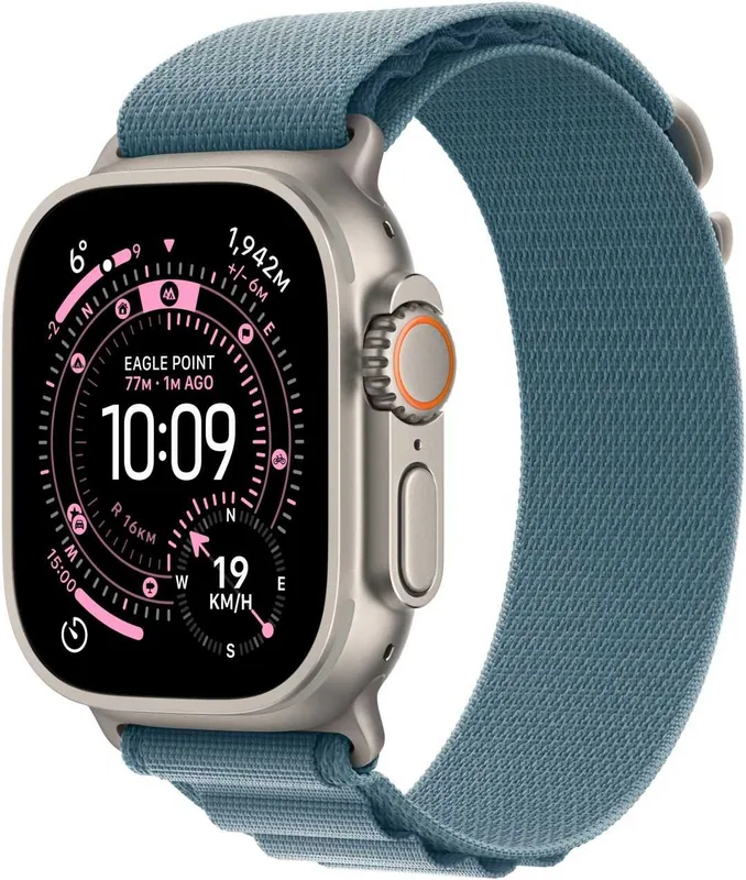 Apple Watch Ultra 3 MEWM4ET/A nutikell 49mm titaan Alpine Loop