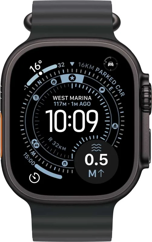 Apple Watch Ultra 3 MF0J4ET/A 49mm tiitankorpus Ocean Band nutikell