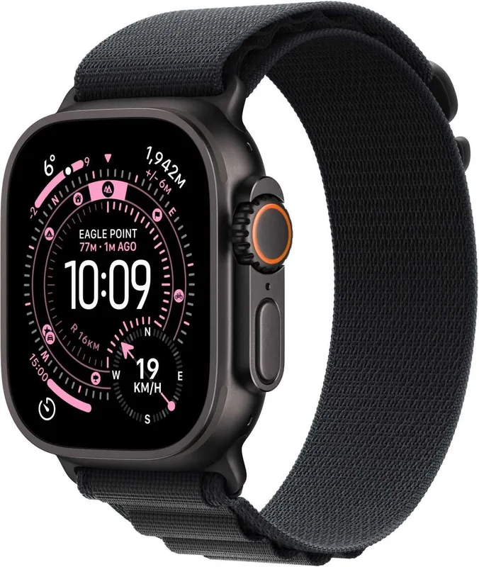 Apple Watch Ultra 3 MF0V4ET/A nutikell, 49mm titaankorpus, Alpine Loop rihm