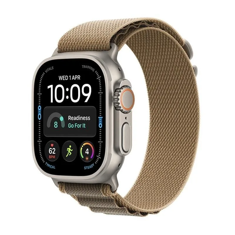 Apple Watch Ultra 4 MJAF4ET/A 49mm Alpine Loop nutikell, titaan/helepruun