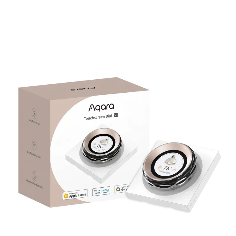 Aqara DS-K01D Touchscreen Dial V1 nutikodu juhtnupp, valge