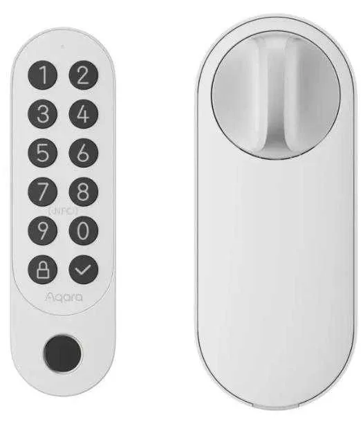 Aqara U200 nutilukk, valge, Matter/HomeKit