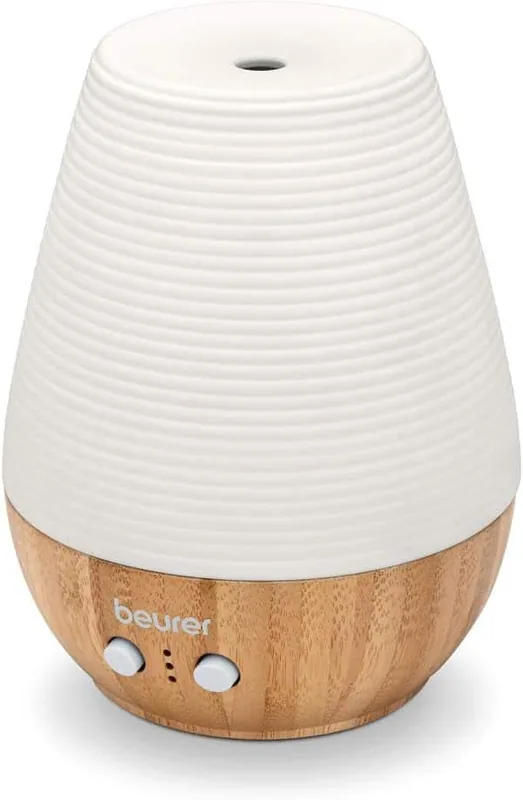 Beurer LA40 aroomidifuuser, portselan ja bambus, 180 ml, LED-valgus