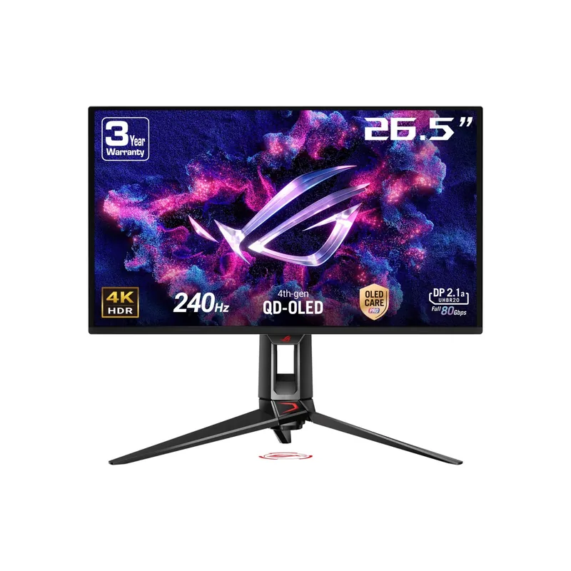Asus PG27UCDM ROG Swift 27" 4K OLED mängurimonitor, 240Hz