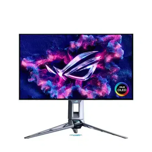 Asus ROG Swift OLED PG27AQWP 27" 2K WOLED mängurimonitor, hõbedane