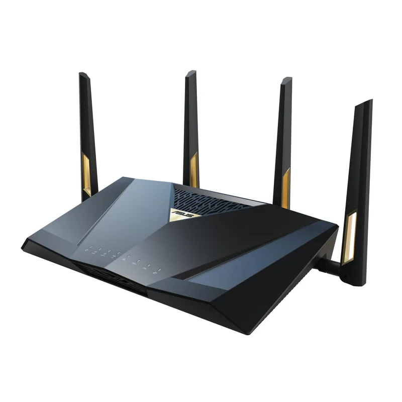 ASUS RT-BE88U WiFi 7 traadita ruuter, must