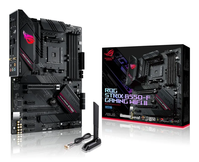 ASUS STRIX-B550-F-GAM-WIFI emaplaat AMD B550, AM4, DDR4, ATX