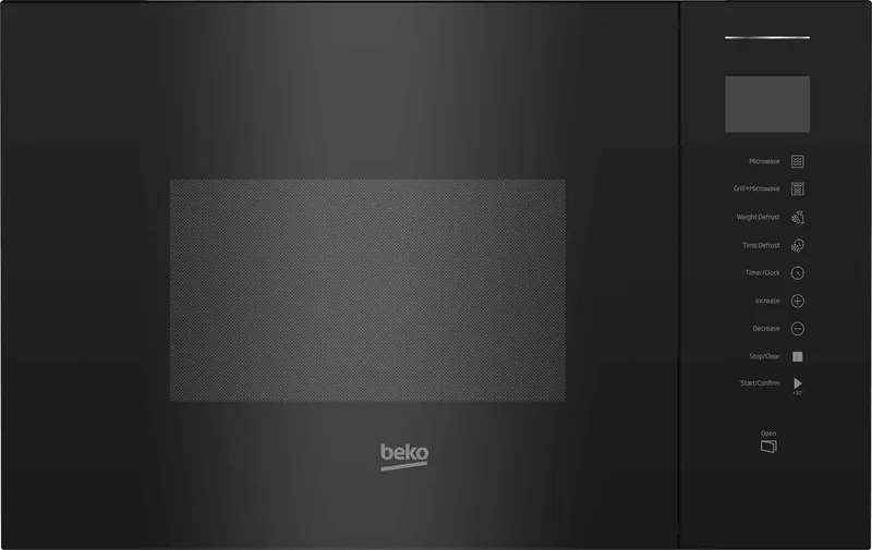 Beko BMGB25353B integreeritav mikrolaineahi grilliga, 25L, 900W, must