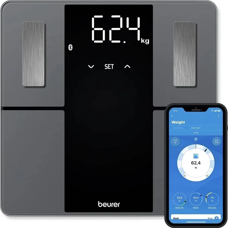 Beurer BF 880 WIFI diagnostiline saunakaal, WiFi ja Bluetooth, must