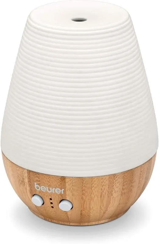 Beurer LA40 aroomidifuuser, portselan ja bambus, 180 ml, LED-valgus