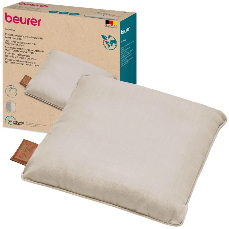 Beurer MG139 massaažipadi, beež, 2h aku