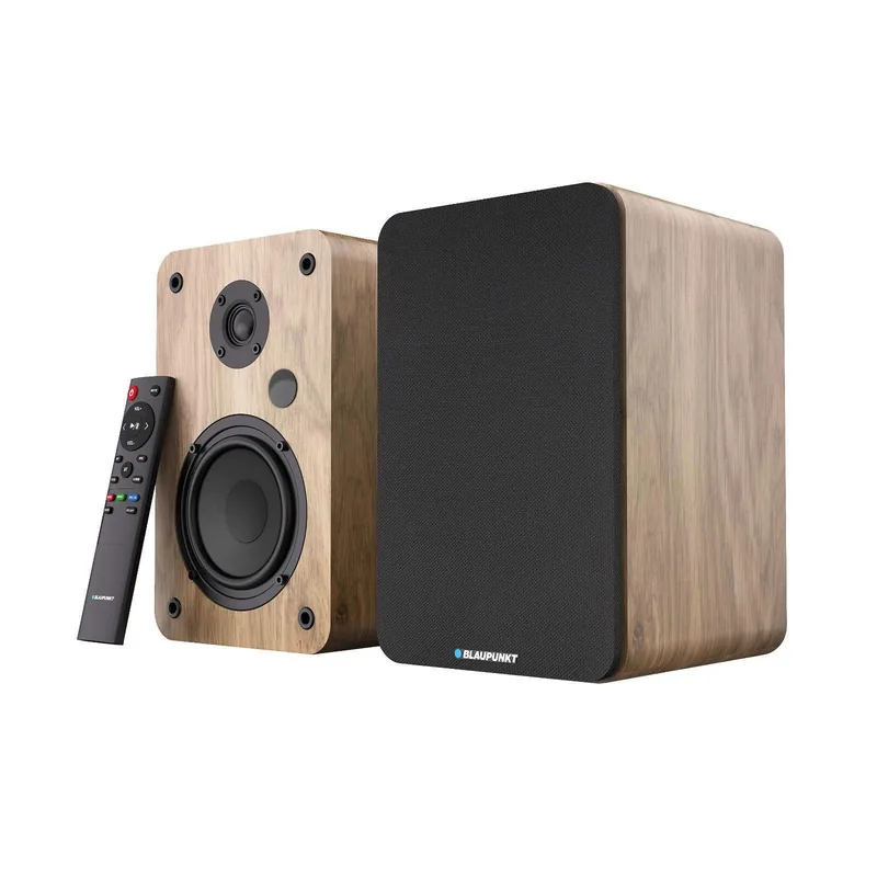 Blaupunkt BS50 juhtmevabad riiulikõlarid, 50W, pruun