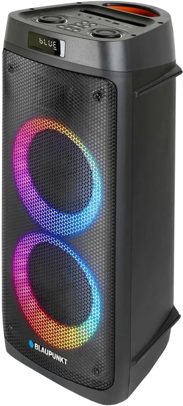 Blaupunkt PB05DB Bluetooth peokõlar 500W, mikrofon, must