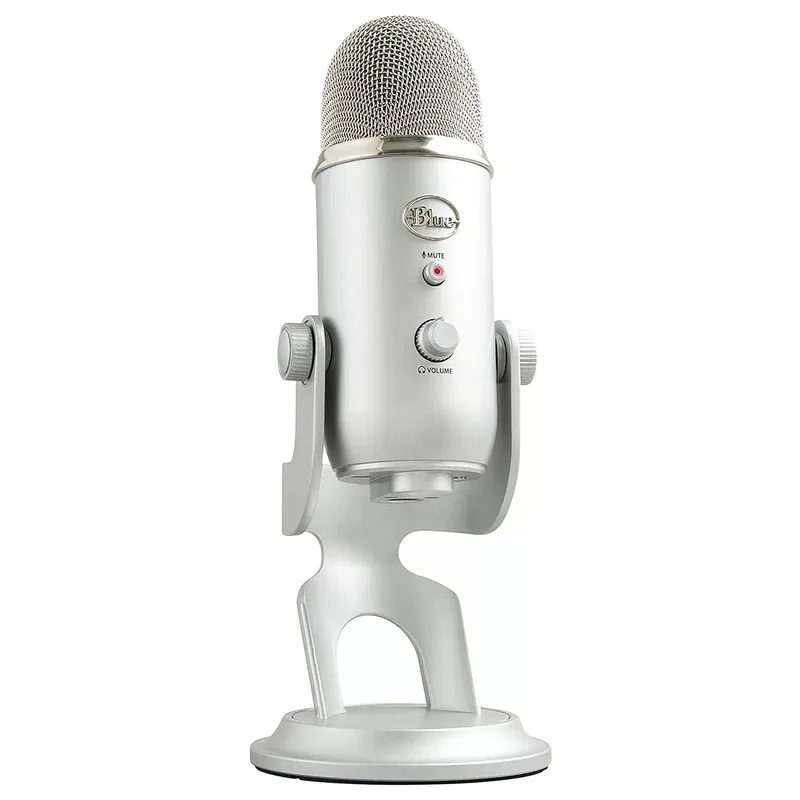 Blue Yeti 988-000238 USB mikrofon hõbedane