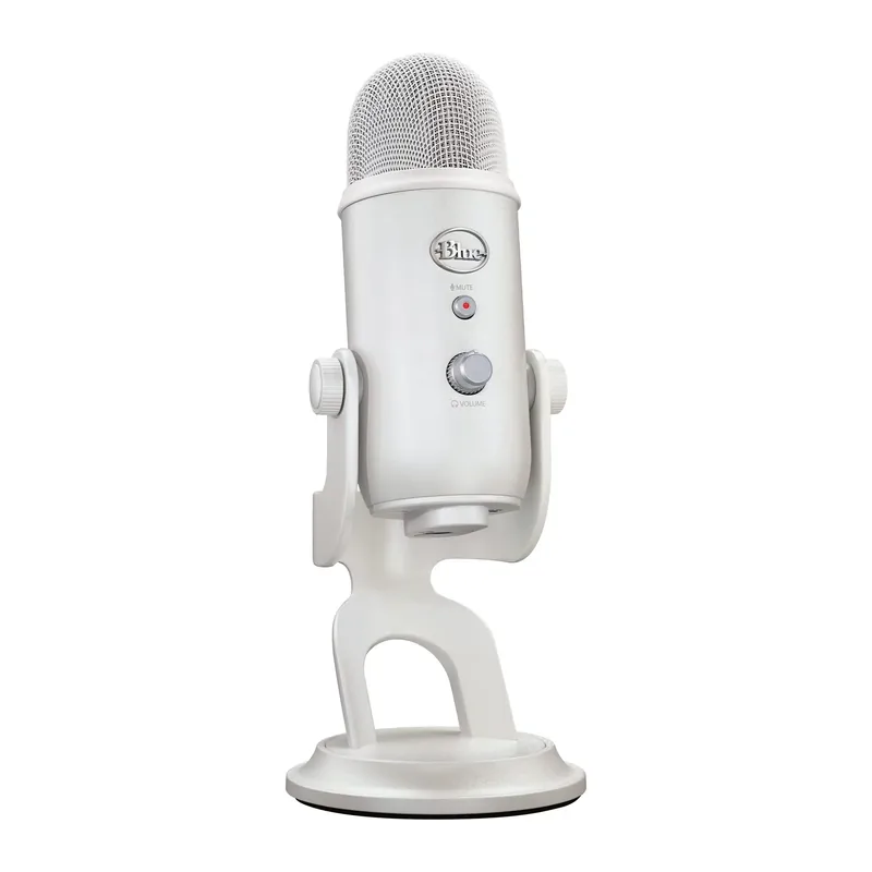 Blue Yeti 988-000533 USB mikrofon, valge