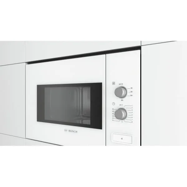 Bosch BFL520MW0 integreeritav mikrolaineahi, 20L, 800W, valge