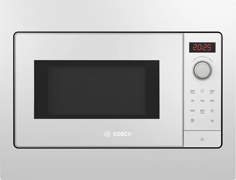 Bosch BFL523MW3 integreeritav mikrolaineahi, 20L, 800W, valge