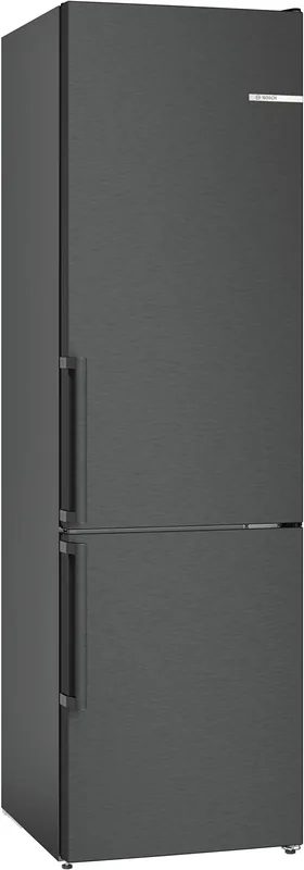 Bosch KGN36VXCT külmik 321L NoFrost, must roostevaba teras
