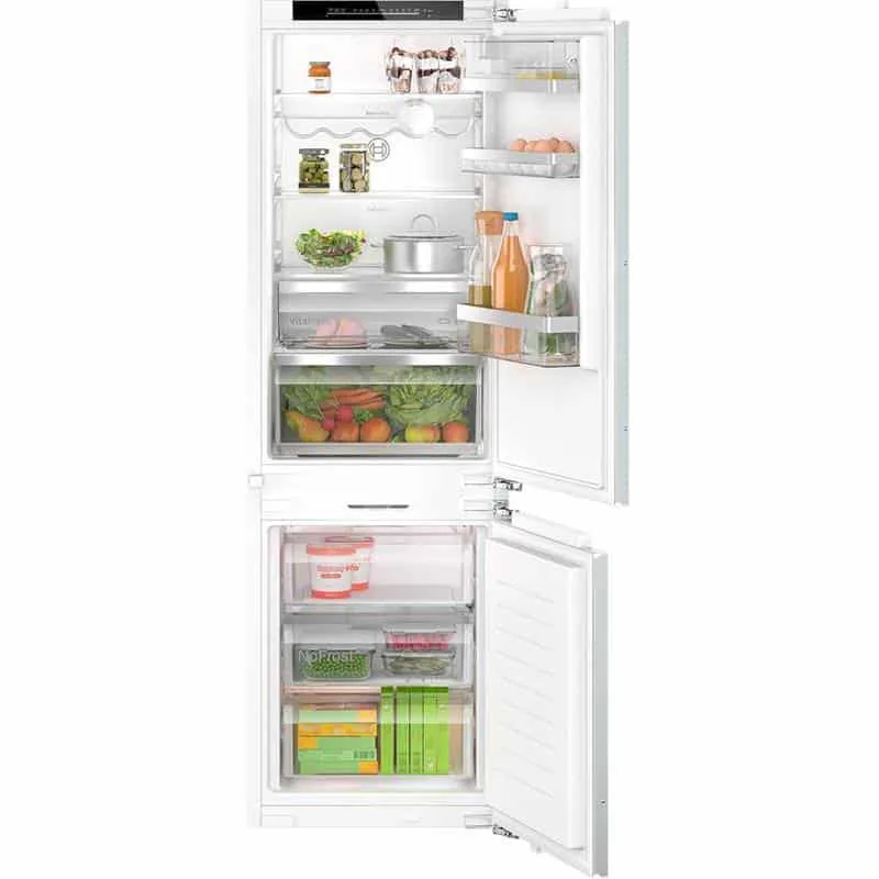 Bosch KIN86EDD0 Seeria 6 integreeritav NoFrost külmik-sügavkülmik, 260 L